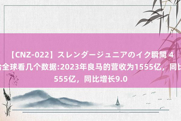 【CNZ-022】スレンダージュニアのイク瞬間 4時間 我给全球看几个数据:2023年良马的营收为1555亿，同比增长9.0