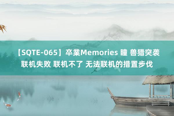 【SQTE-065】卒業Memories 瞳 兽猎突袭联机失败 联机不了 无法联机的措置步伐