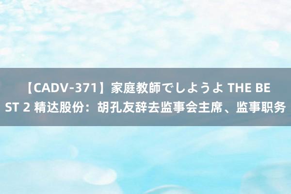 【CADV-371】家庭教師でしようよ THE BEST 2 精达股份：胡孔友辞去监事会主席、监事职务