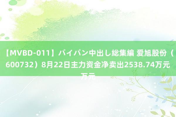 【MVBD-011】パイパン中出し総集編 爱旭股份（600732）8月22日主力资金净卖出2538.74万元